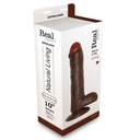 Vibrátor-REALISTICKÝ VIBRATOR REAL RAPTURE BROWN