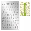 Moyra Stamp Plate 079 Green Leaves