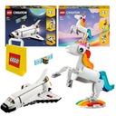 LEGO Creator 31134 Space Shuttle 3v1+ Lego 31140 Unicorn