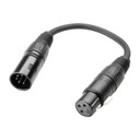 Kábel DMX kábel ADAPTÉR DMX 5 až 3 pin DGF 0020