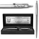 Púzdro na pero Parker Jotter Steel CT s gravírovaním