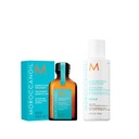 MoroccanOil Ošetrujúci olej 25 ml + Repair Moisture kondicionér 70 ml rekonštrukcia