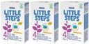 3x Nestlé LITTLE STEPS 4 ďalšie mlieko 500g