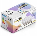 10x E14 LED žiarovka 660lm 6W CCD HEAT guľa