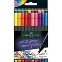 Jemné linky Faber-Castell, sada 20 kusov