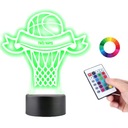 Stolná lampa Plexido Soška Basketbalový kôš