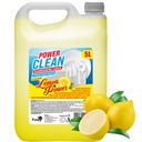 Prostriedok na umývanie riadu POWERCLEAN 5L LEMON