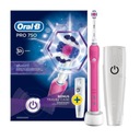 Zubná kefka Braun Oral-B Pro 750 Pink s puzdrom