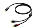 Kábel Procab CLA711/3 stereo mini jack-2xRCA 3m