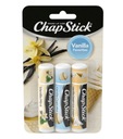 Vanilla Favorites Chapstick 3-balenie vanilkových balzamov na pery