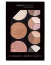 MAGIC STUDIO EYESHADOW & BRONZER PALETTE Paleta tieňov a bronzerov make-upu