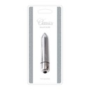 Vibrátor-VIBRATORE BULLET CLASSICS SILVER