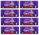 8x 180g CADBURY Fruit & Nut mliečna čokoláda