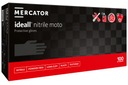 MERCATOR Ideall Nitrile Moto Long 100 ks. XL