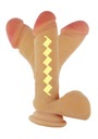 Love Clone X vaginálne dildo 17,5 cm telovej farby