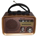 Retro Am Fm kuchynské rádio, na batérie, prenosná mini jack anténa