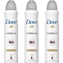 Dove Invisible Dry Antiperspirant sprej 3x250ml