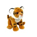 Plyšový maskot Tiger Tiger 18 cm ZOO hnedý