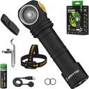 ARMYTEK WIZARD C2 PRO LED HLAVOVÁ LAMPA 131 metrov USB 3v1 BIELA ​​2500lm