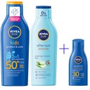 NIVEA SUN kozmetický set Hydratačné mlieko na opaľovanie SPF 50+, 200 ml