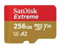 SanDisk Extreme microSDXC karta 256GB 190/130 MB/s