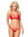 Obsessive Thong Bra Set 838-SET-3 S/M