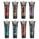 Mystic Chunky Glitter Gel MOONGLOW sada 8 kusov