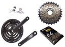 Crank 48 voľnobežka 6 reťaz - výmena SHIMANO