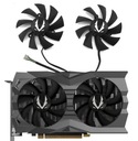 Ventilátory Zotac AMP Twin 1660 Ti Super 2060 2070