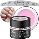 Gél na stavbu nechtov Palu Pro Light Builder Soft Pink + FILE