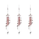 Flamingo Wind Chimes Metal Tube Miss 3 Set