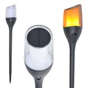 LED solárne svietidlo FLAME 64,5 cm baterka