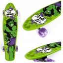 ZELENÝ SKATEBOARD PRE DETI FISZKA BOARD 55 HULK