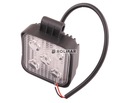 Mini štvorcová pracovná lampa 15W 5 LED GLANZ