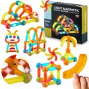 MAGNETICKÉ BLOKY S KONŠTRUKCIOU PODSVIETENIA 3D PUZZLE