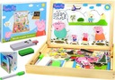 MAGNETICKÁ TABUĽKA PEPPA PIG 100 PUZZZEL