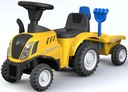 Traktor New Holland, pojazdné chodítko s príslušenstvom