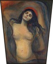 Obrazovka Madonna Edvard Munch