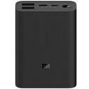 Powerbanka 10000 mAh 22W Xiaomi 3 porty Čierna malá