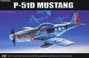 AKADÉMIA 12485 P-51D MUSTANG 1/72 BOJOVNÍK 2.SV.