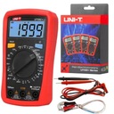 Elektronický merač UNI-T UT33C+, digitálny multimeter napätia a teploty