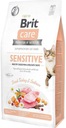 Krmivo Brit Care Cat G-F Sensitive 2kg