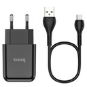 Nástenná nabíjačka 2,1A 1xUSB + Micro USB kábel 1m