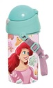 DISNEY PRINCESS fľaša na vodu s popruhom, bez BPA, 500 ml