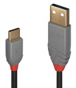 USB 2.0 A-C 1m rýchlonabíjací kábel Lindy 36886