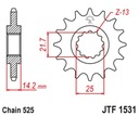 JT predné ozubené koleso 2083 15 KAWASAKI ZR 750 '95-99