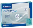 VIRBAC EFFIPRO CAT 4 x 0,5ml SPOT-ON pipeta