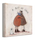 Obraz Sam Toft A Bit of Love na plátne 30x30 cm