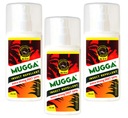 3X MUGGA SPREJ DEET 50% TROPICKÝ KOMÁR, KLIEŠŤ, MUCHA 75ml