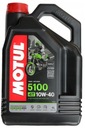 MOTOROVÝ OLEJ MOTUL 10W40 5100 POLOSYNTETICKÝ 4L